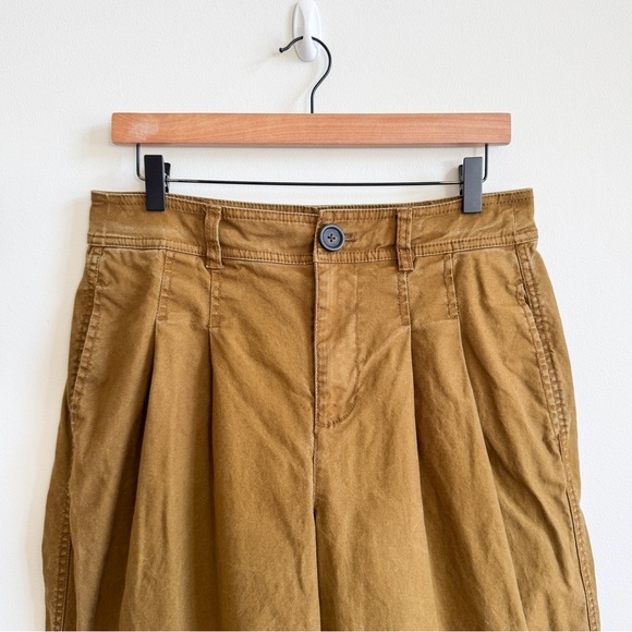 MADEWELL • Pleated Wide Leg in Weathered Olive - Picture 5 of 15